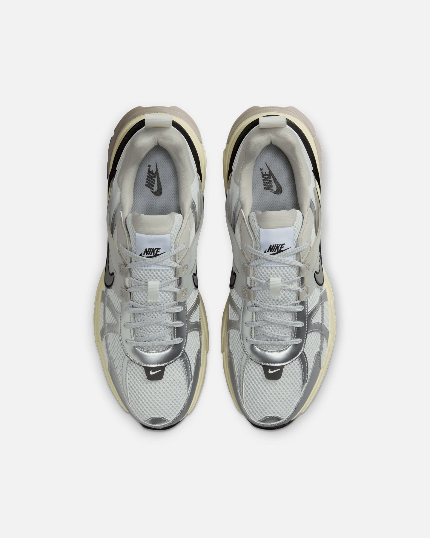 Nike V2K Run Summit White/Metallic Silver