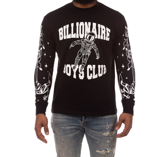 Billionaire Boys Club "Gravity" LS Tee (Black)