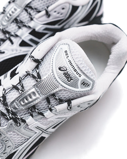 Asics Unisex Gel-Nimbus 10.1 White Pure Silver 1203A543-113