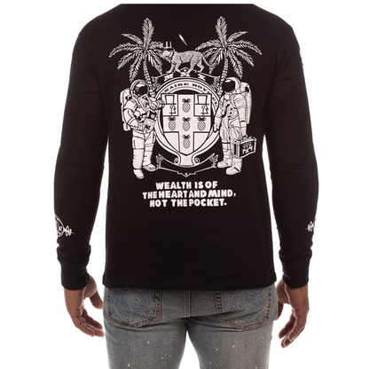 Billionaire Boys Club "Gravity" LS Tee (Black)