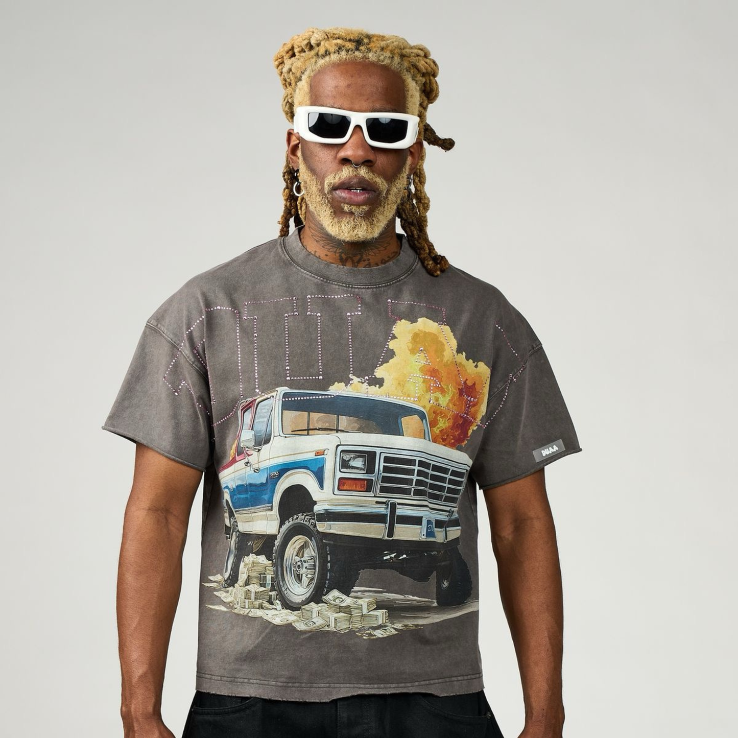 DUAA "Pull Up" SS Tee (Grey)