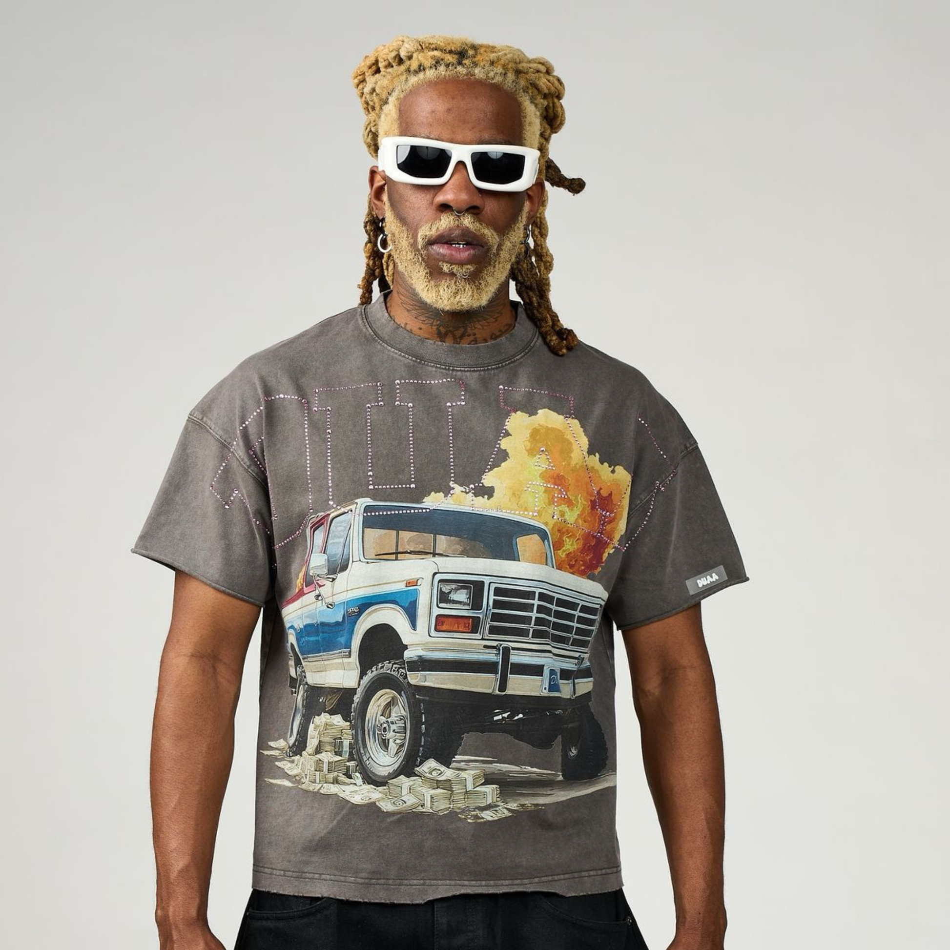 DUAA "Pull Up" SS Tee (Grey)