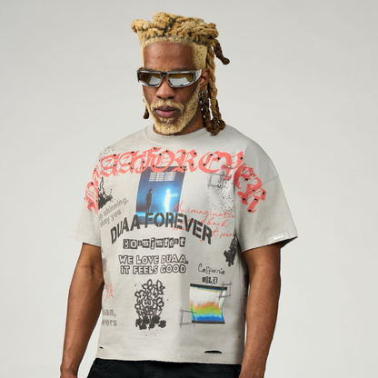 DUAA "Mind Control" SS Tee (Silver)