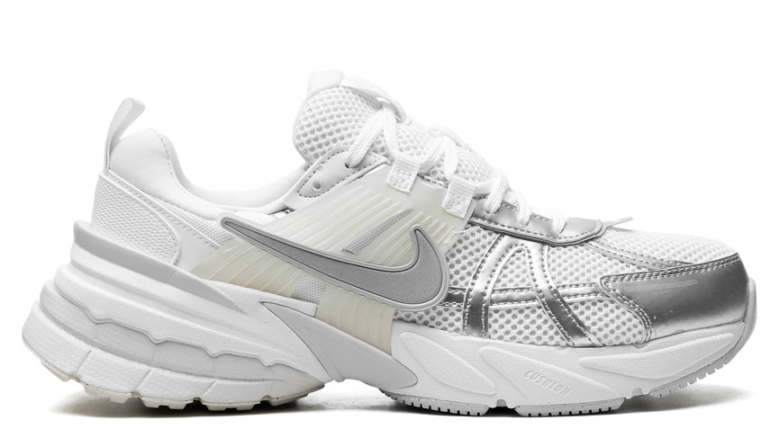 Nike V2K Run Metallic Silver White (Women's)