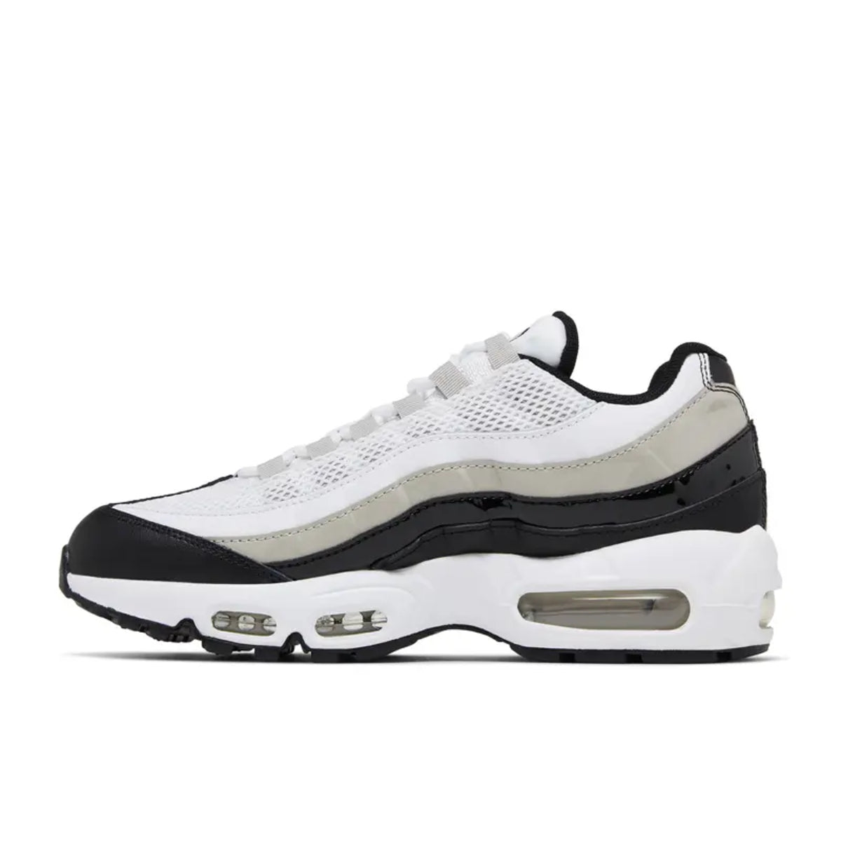 Nike Air Max 95White Light Iron Ore Black Patent (W)