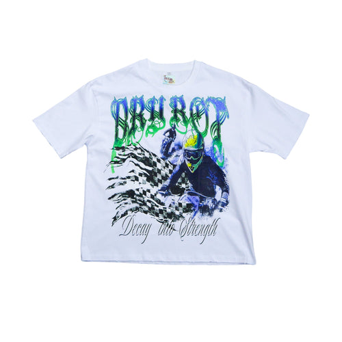 Dry Rot Motto T-shirt (White)