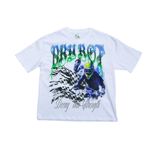Dry Rot Motto T-shirt (White)