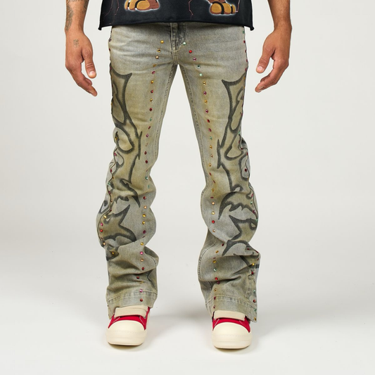 DUAA "Stone" Grey Denim