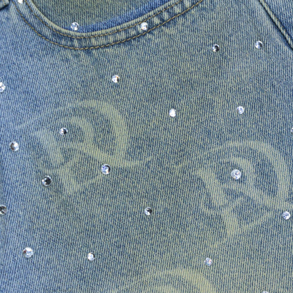 DRY ROT "MINED" DENIM SHORTS 2.0 (Light Wash)
