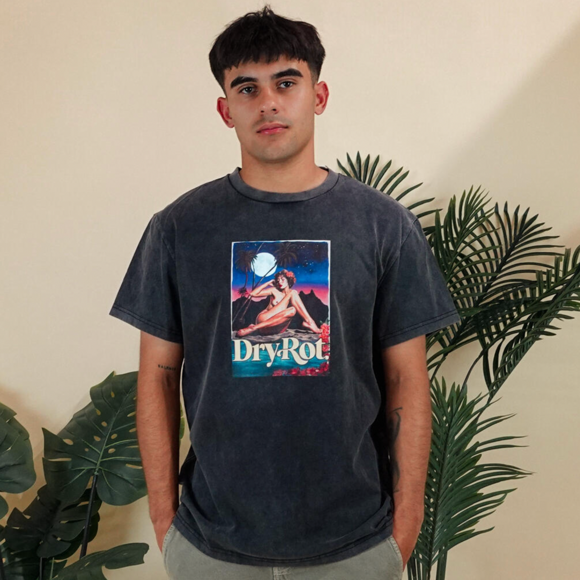 Dry Rot Island Tee (Black)