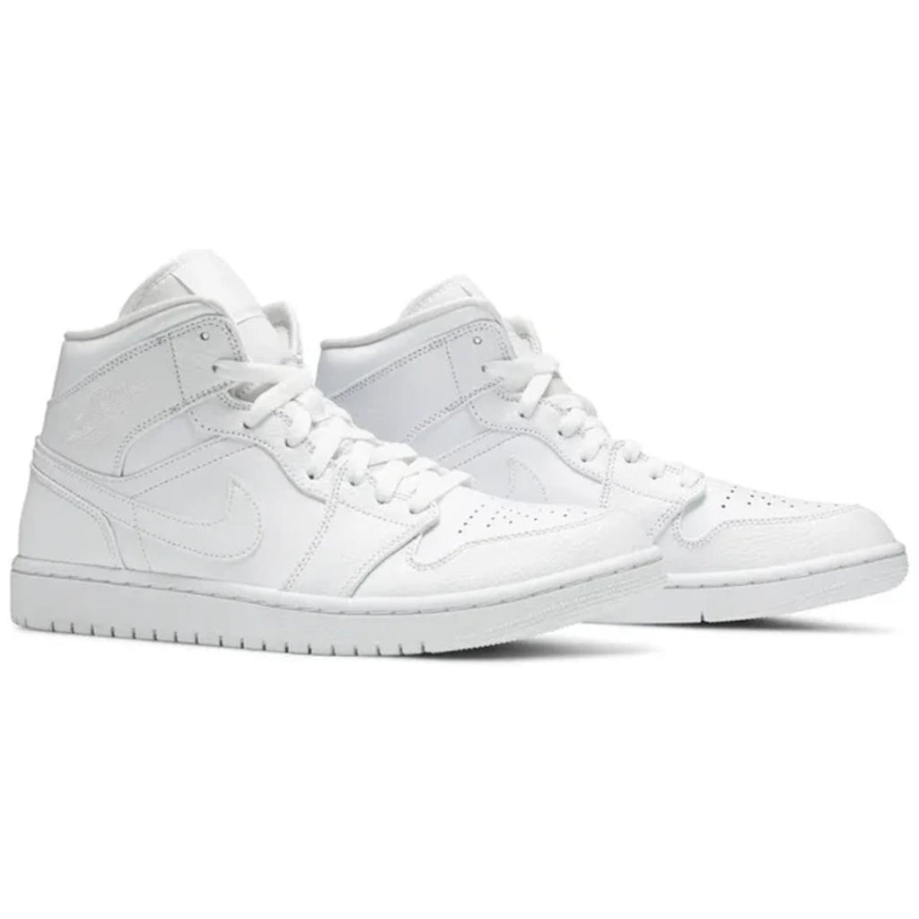 Jordan 1 Mid Triple White 2.0 (2020)