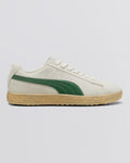 Puma Suede Golf Shoes Warm White/Luso Green