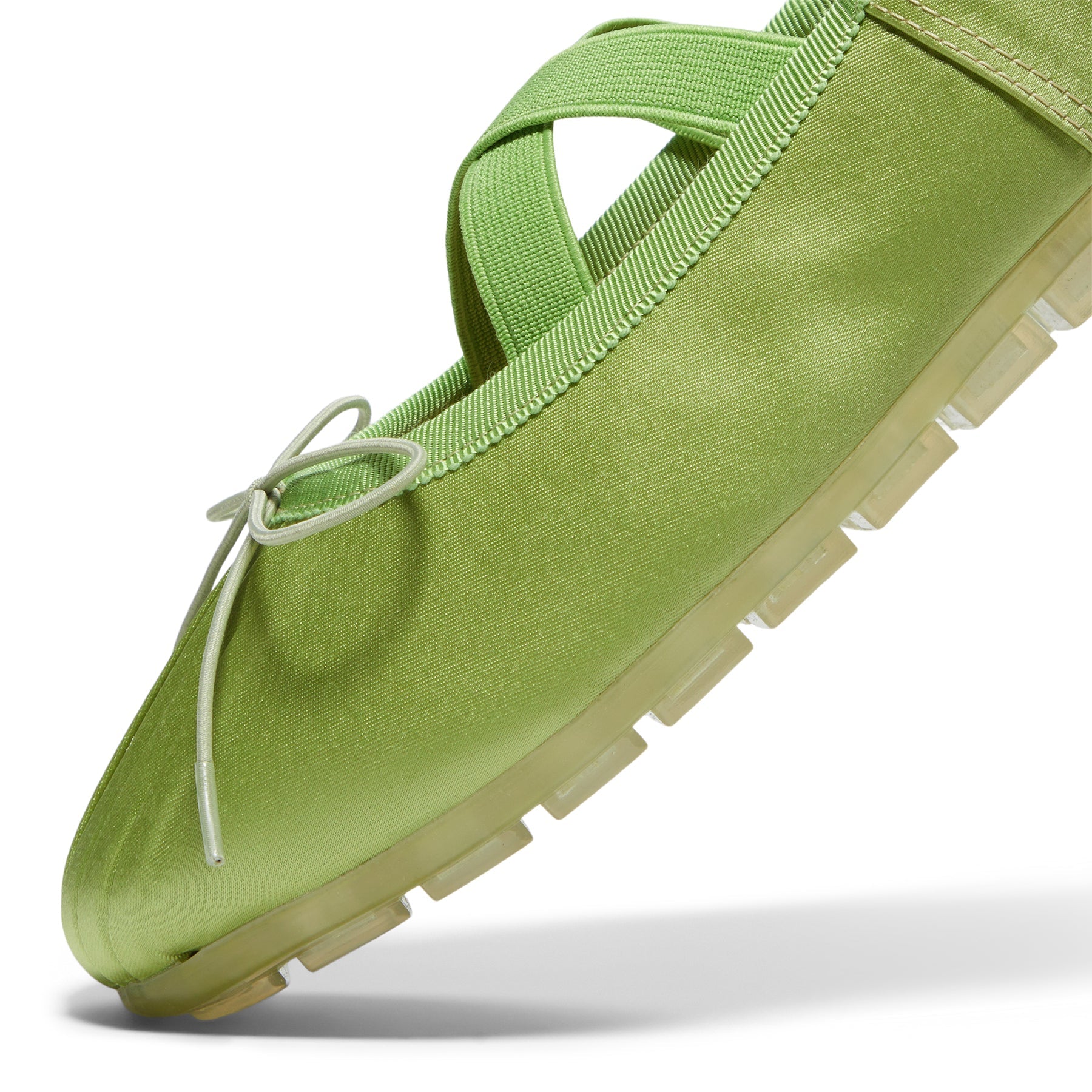 Simone Rocha Ballerina Grip Flats (Matcha)