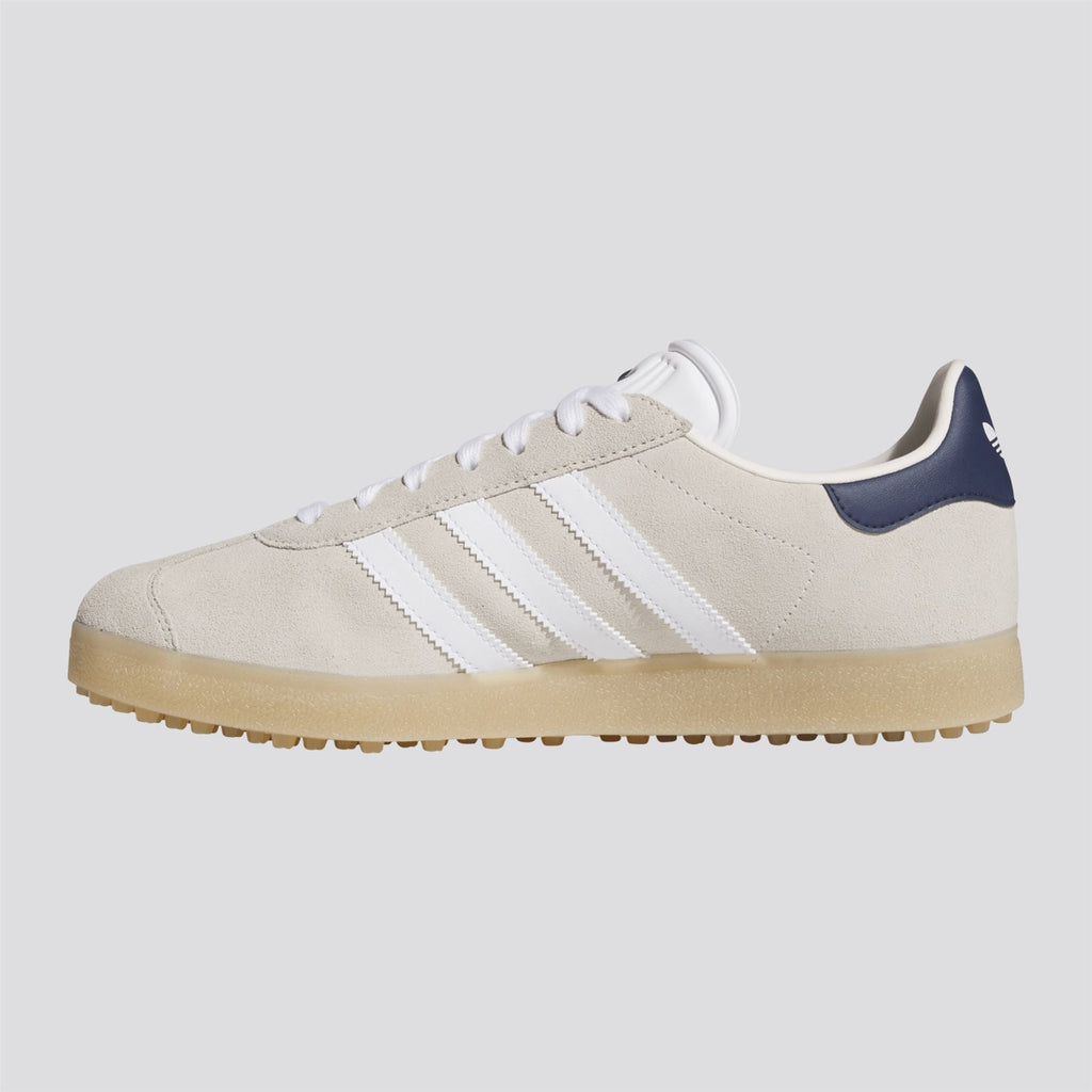 Gazelle Spikeless Golf Shoes Chalk White/Footwear White/Night Indigo