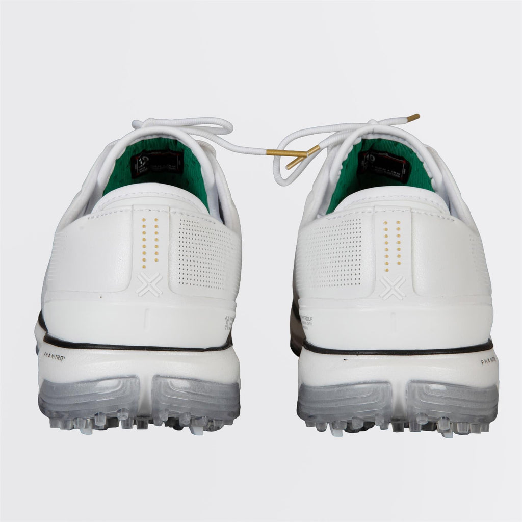 Eighty Seven SC Spiked Golf Shoes White/Black/Gold