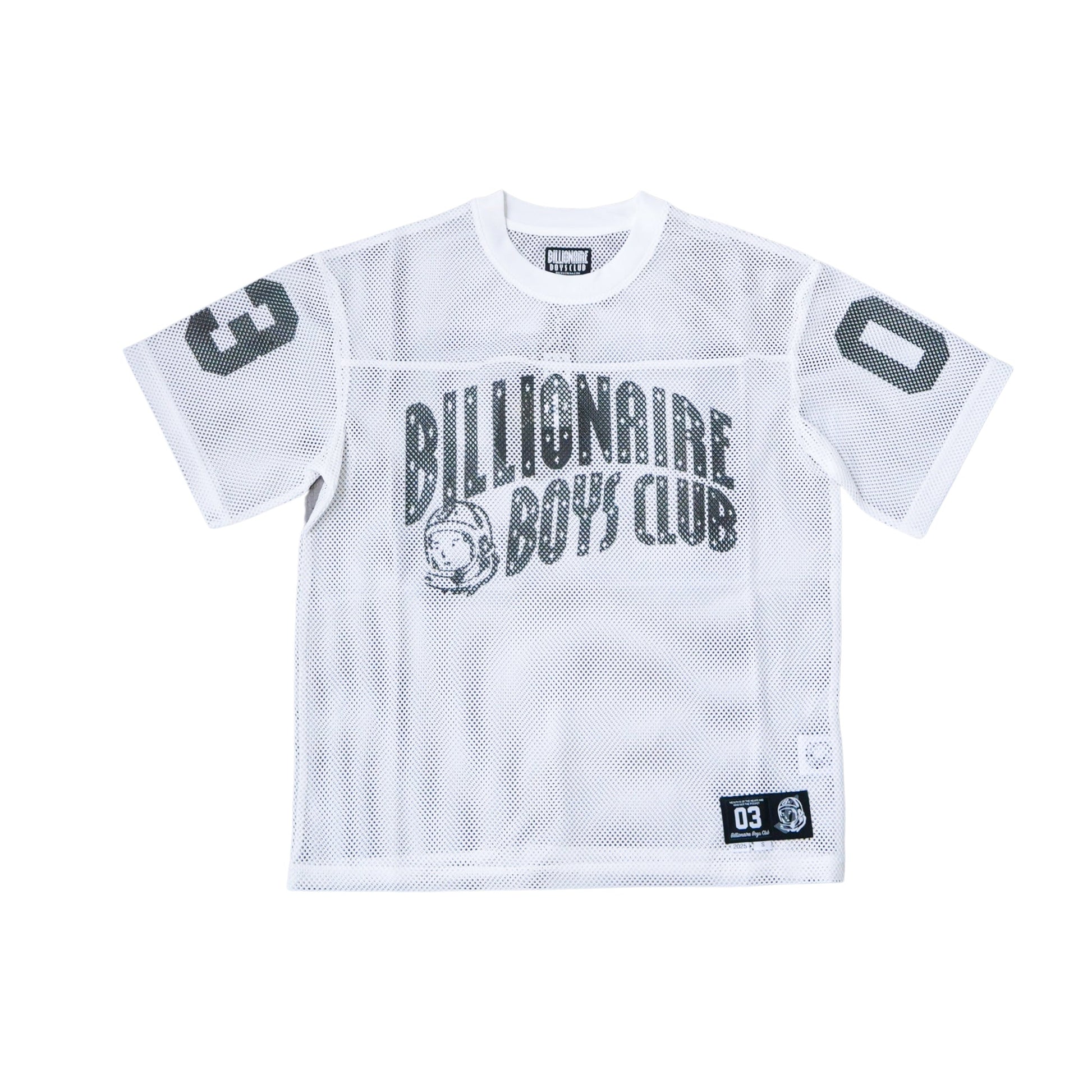 Billionaire Boys Club "Varsity" SS Knit Cropped Fit (White)