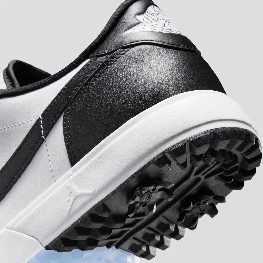 Air Jordan 1 Low Spiked Golf Shoes White/Black