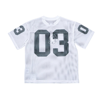 Billionaire Boys Club "Varsity" SS Knit Cropped Fit (White)
