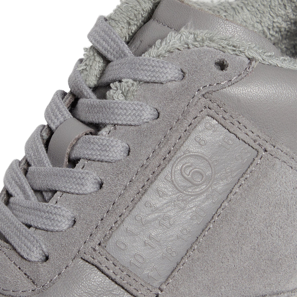 MM6 Maison Margiela Womens Anatomic Sneakers (Silver filigree)