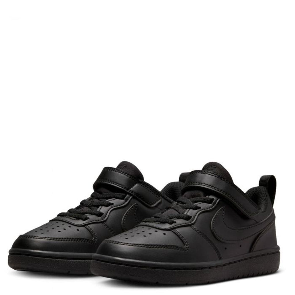 Nike Court Borough Low Recraft Black (PS)