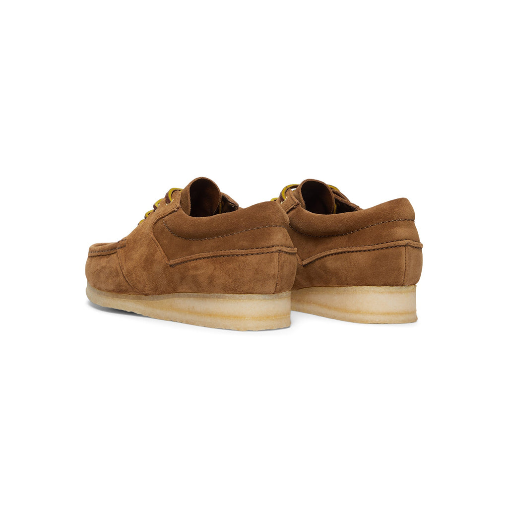Clarks Wallabee Boat (Cola Suede)
