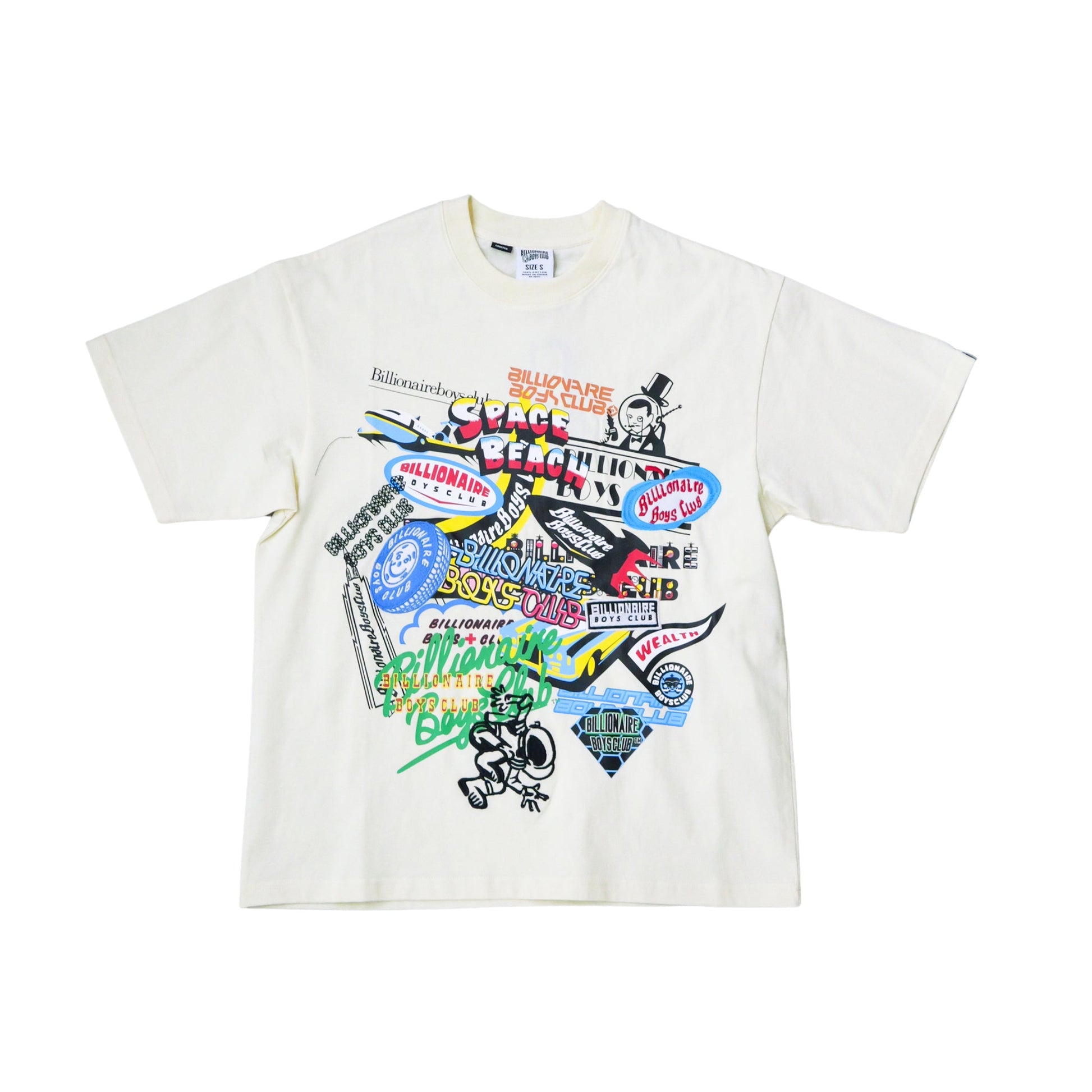 Billionaire Boys Club SS Knit Cropped Fit (Winter White)