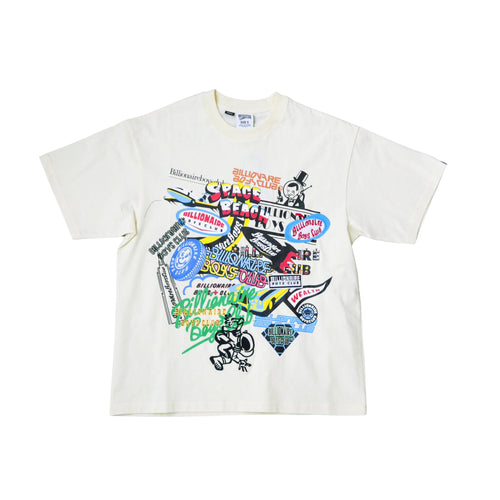 Billionaire Boys Club SS Knit Cropped Fit (Winter White)