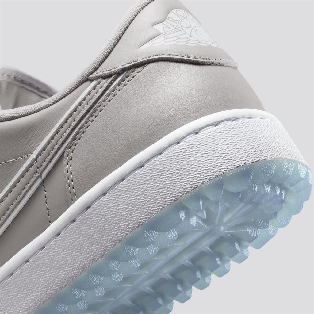 Air Jordan 1 Low Spikeless Golf Shoe Medium Grey/White/Blue Tint