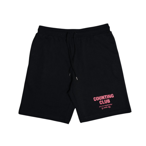 Counting Club Shorts (Black/Coral)