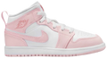 Jordan 1 Mid Pink Foam Fire Red White (PS)