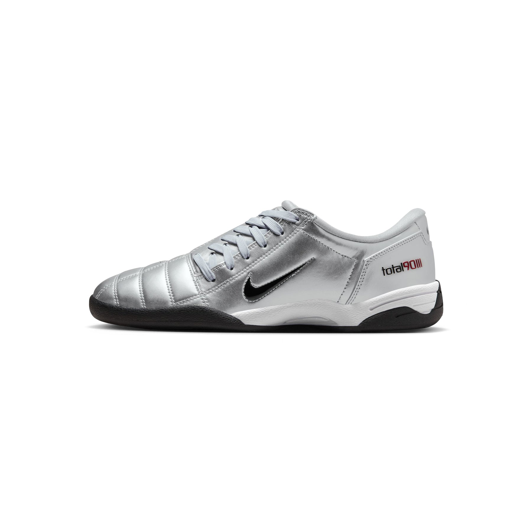 Nike Womens Total 90 (Metallic Silver/Black/University Red)