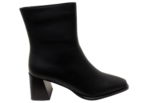 Billini Alania Womens Comfortable Mid Heel Ankle Boots
