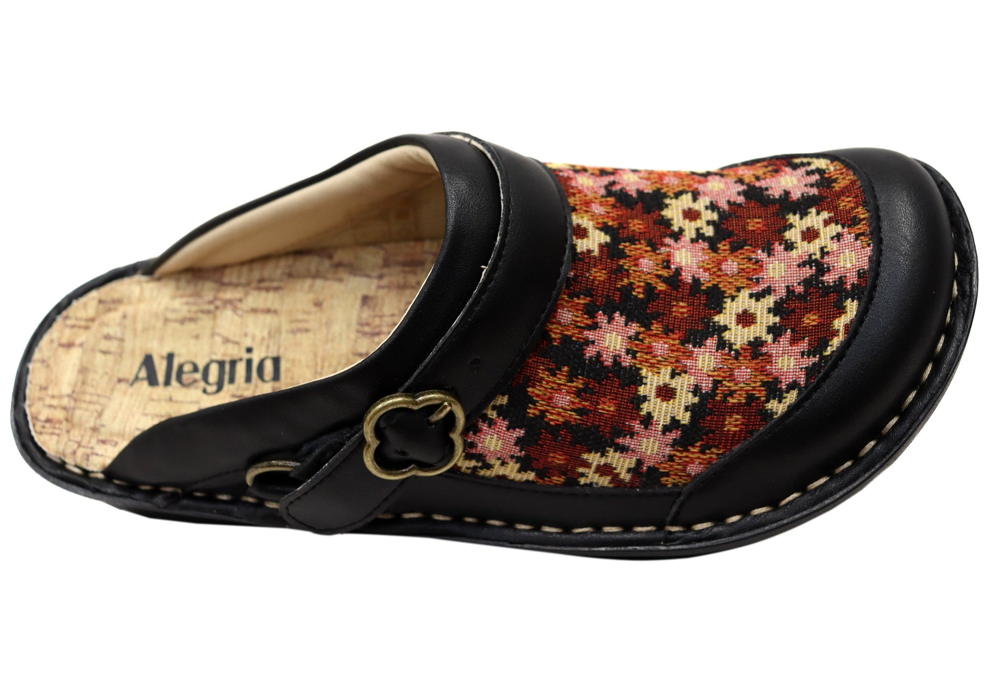 Alegria Seville Loosen Up Womens Leather Clogs Open Back Shoes