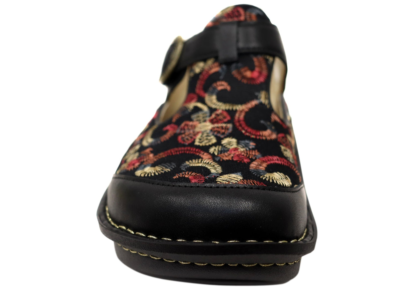 Alegria Classic Handcraft Womens Leather Clogs Open Back Shoes