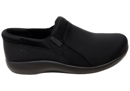 Alegria Duette Womens Comfortable Slip On Shoes Liquid Black