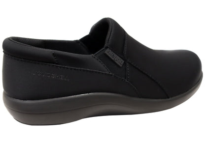 Alegria Duette Womens Comfortable Slip On Shoes Liquid Black