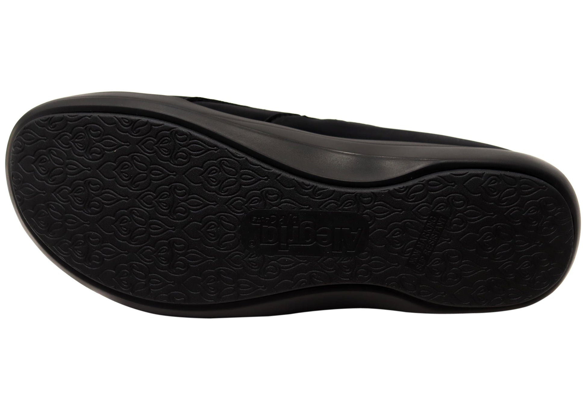 Alegria Duette Womens Comfortable Slip On Shoes Liquid Black