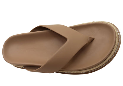 Billini Arley Womens Comfortable Platform Thongs Sandals