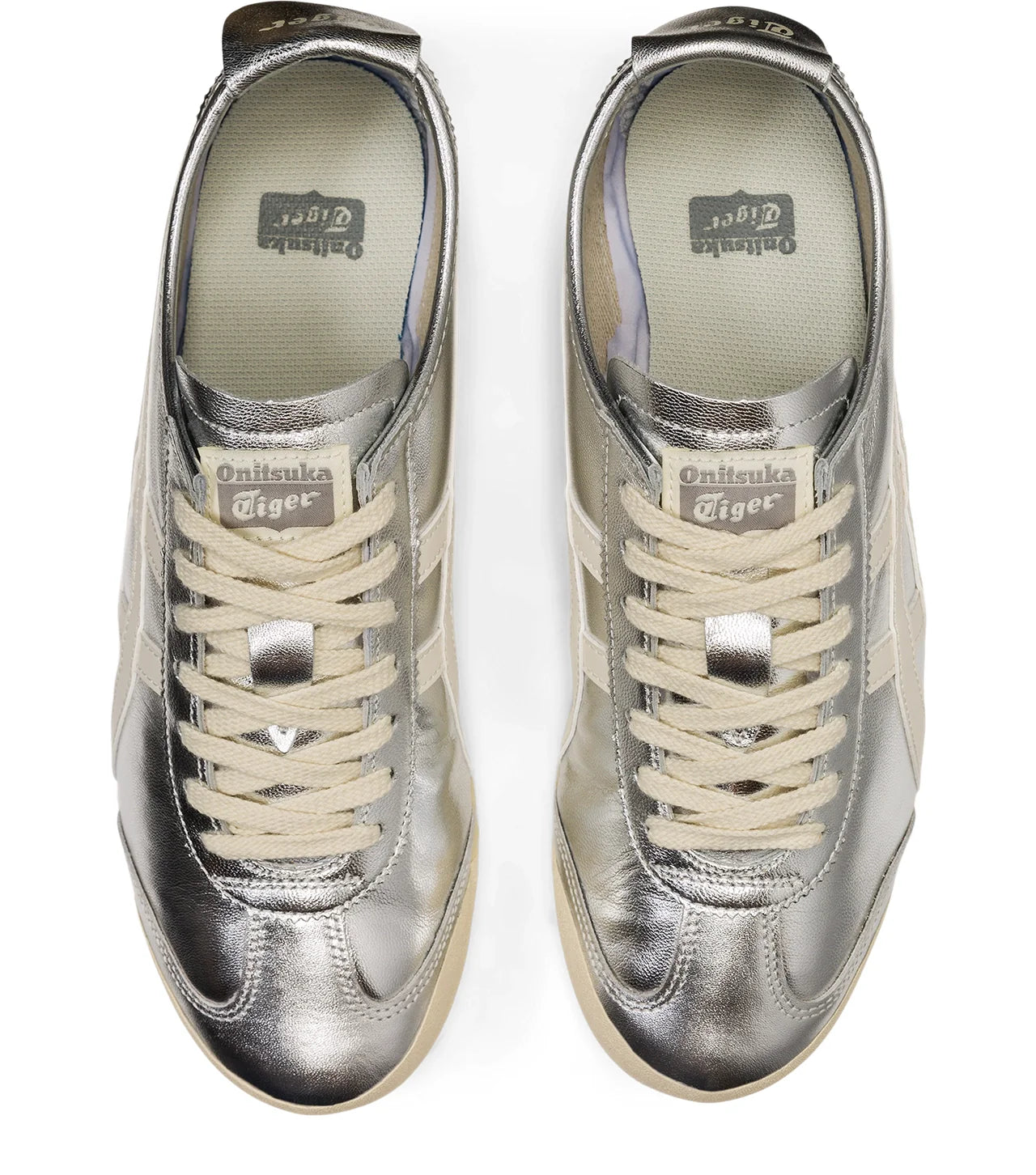 Onitsuka Tiger Mexico 66 Silver Off White