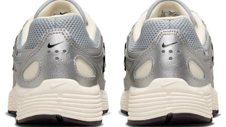 Nike P-6000 Metallic Silver Black (GS)