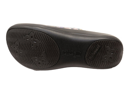Alegria Keli Womens Comfortable Leather Slip On Shoes