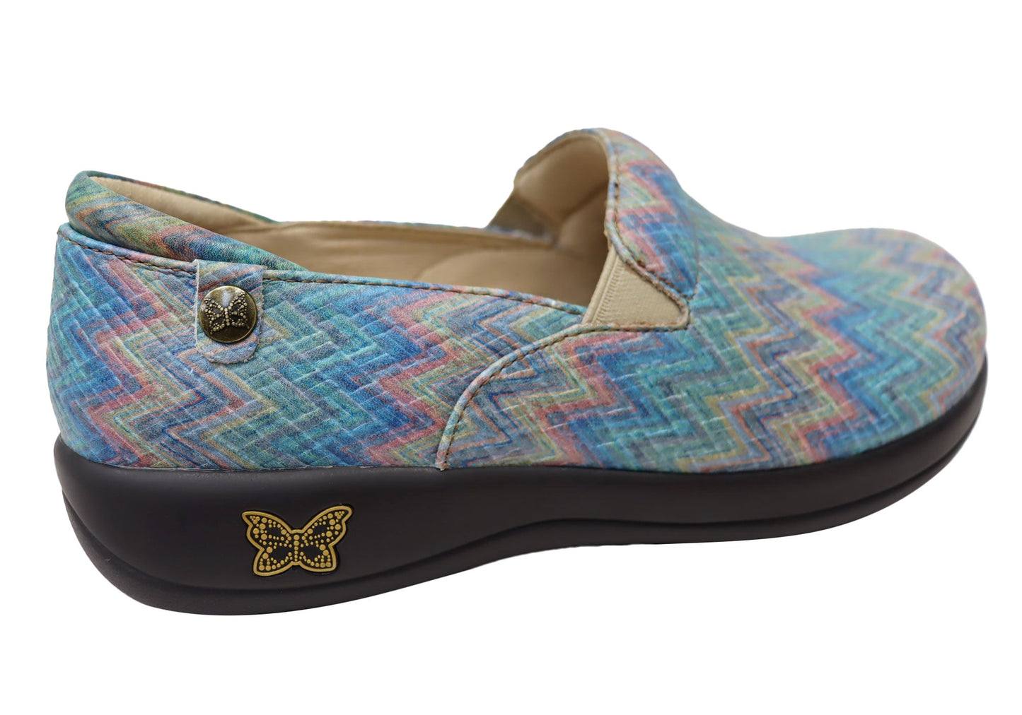 Alegria Keli Womens Comfortable Leather Slip On Shoes