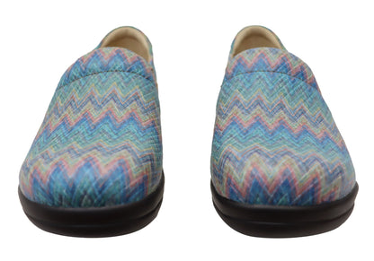 Alegria Keli Womens Comfortable Leather Slip On Shoes