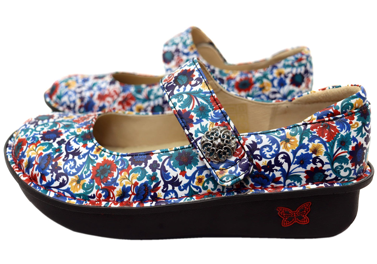 Alegria Paloma Womens Comfort Leather Mary Jane Shoes Primary Party