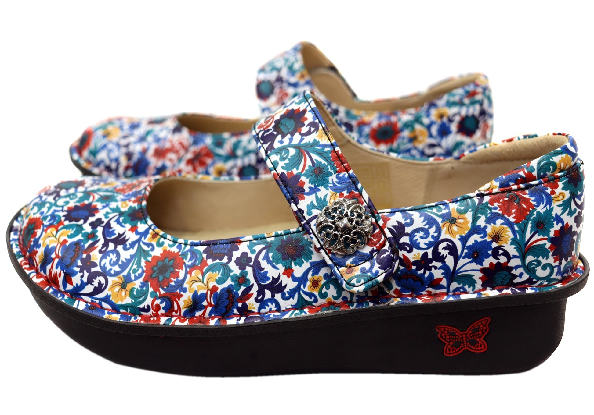 Alegria Paloma Womens Comfort Leather Mary Jane Shoes Primary Party