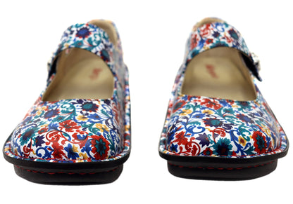 Alegria Paloma Womens Comfort Leather Mary Jane Shoes Primary Party