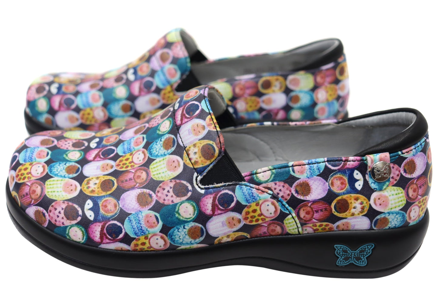 Alegria Keli Womens Comfortable Leather Slip On Shoes