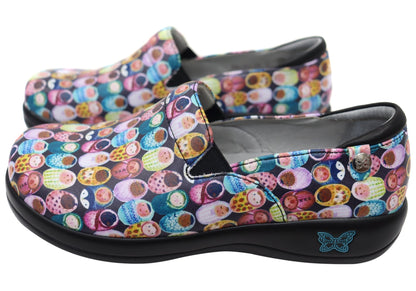 Alegria Keli Womens Comfortable Leather Slip On Shoes
