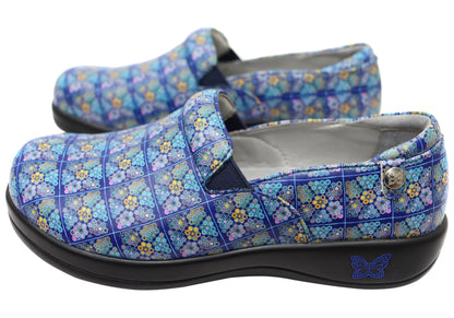 Alegria Keli Womens Comfortable Leather Slip On Shoes