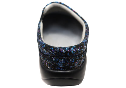 Alegria Kayla Womens Leather Open Back Shoes